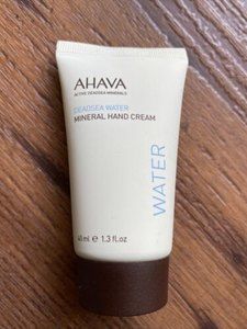 AHAVA Mineral Hand Cream Deadsea Water. 1.3oz Travel Purse Size